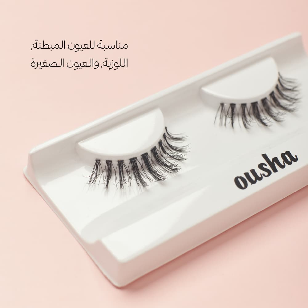 [6287010570783] رموش طبيعية من اوشا رقم (21)