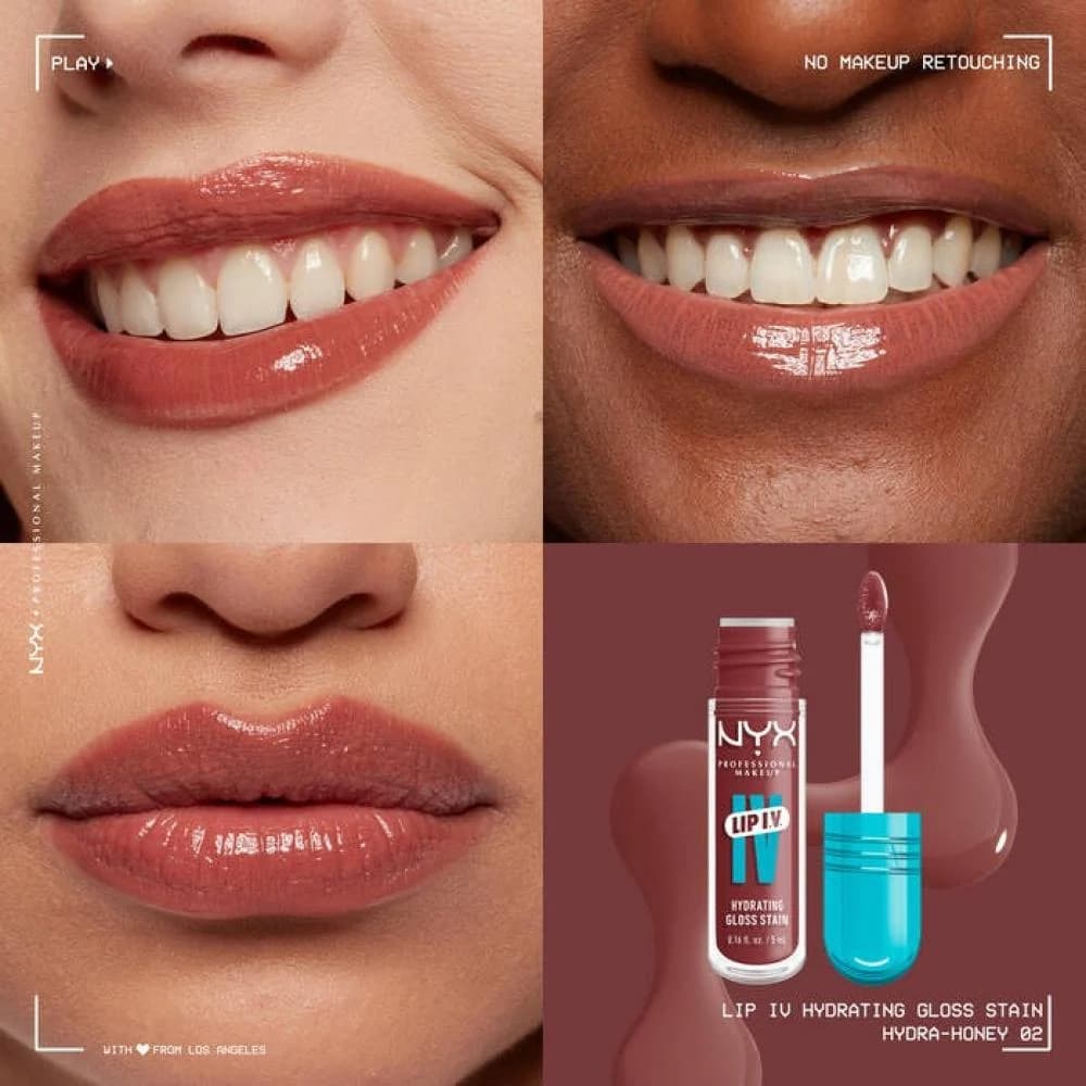[800897266974] نيكس قلوس ملمع شفاه مرطب آي في سيروم LIP IV