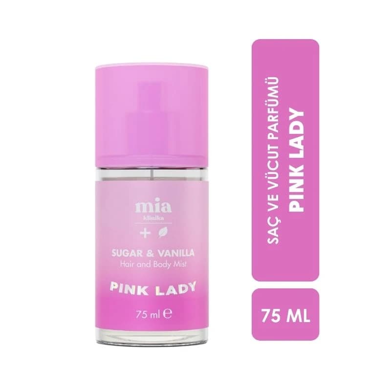 [8684438670220] عطر  للشعر والجسم الوردي برائحة الفانيليا والسكر من ميا  كلينيكا  - 75 مل
