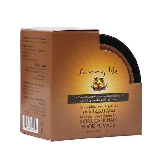 [850054732514] دهان مغذي للشعر بزيت الخروع الأسود الجامايكي المركز من ساني ايل 118 مل