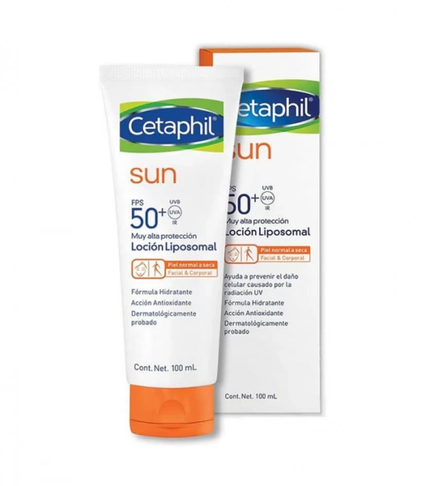 [7612076368248] واقي شمس SPF50 لوشن ليبوزومي للبشرة الجافة والحساسة من سيتافيل 100 مل