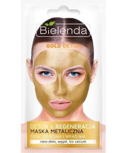Face Mask Gold Detox By Bielenda - 8g