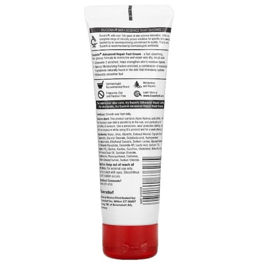 [72140636265] كريم اصلاح القدمين المتقدم خالٍ من العطور من يوسيرين 85 جم Eucerin