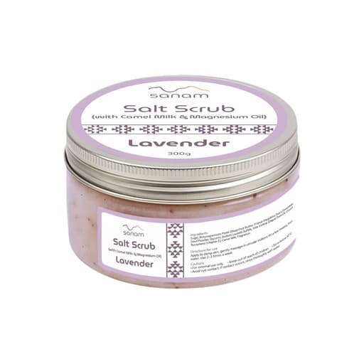 [6286588000173] Sanam Salt Scrub Magnesium Lavender 300 g