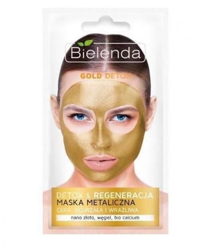 Face Mask Gold Detox By Bielenda - 8g