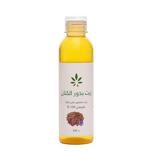 [6287039780682] زيت بذور الكتان من عشبة وزيت 250 مل