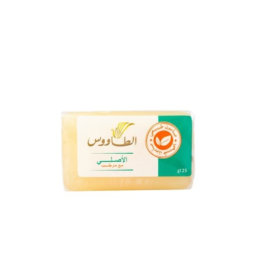 صابون الطاووس الأصلي مع مرطب 125 جم - 1 قطعة