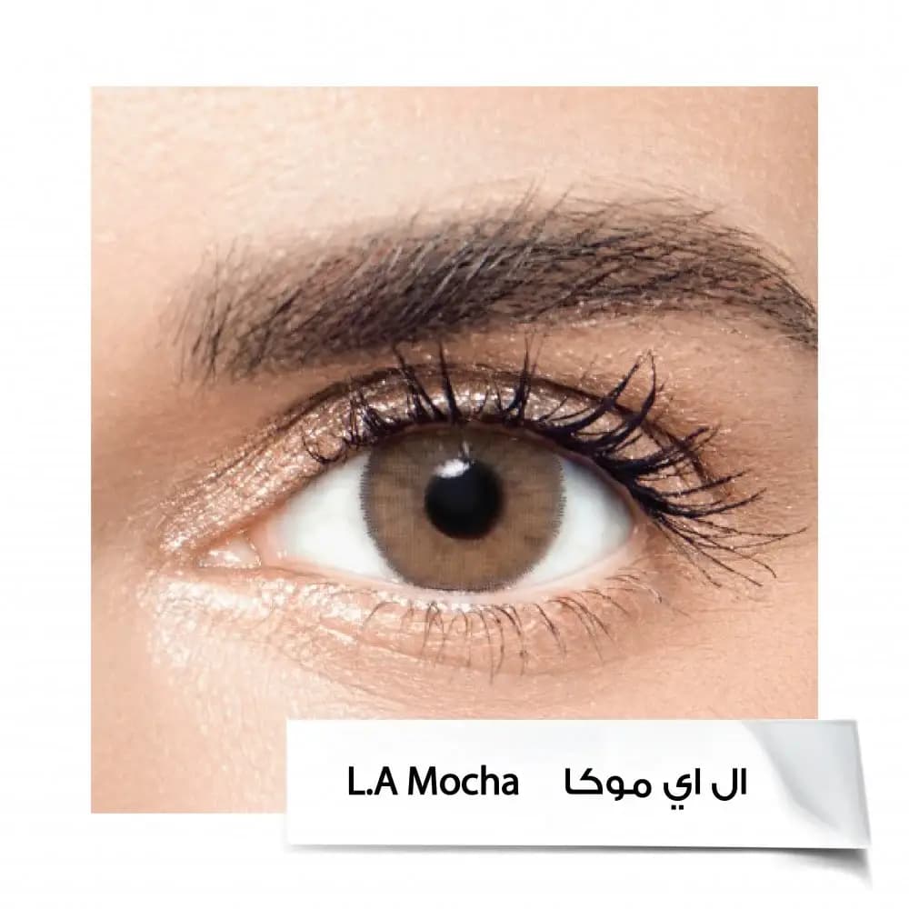 [8809579832553] عدسات انستازيا 6 اشهر  LA MOCHA