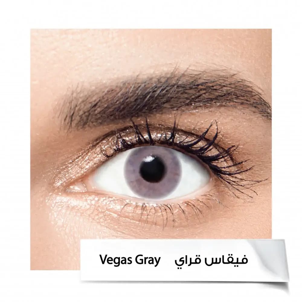 [8809579831235] عدسات انستازيا 6 اشهر  VEGAS GRAY