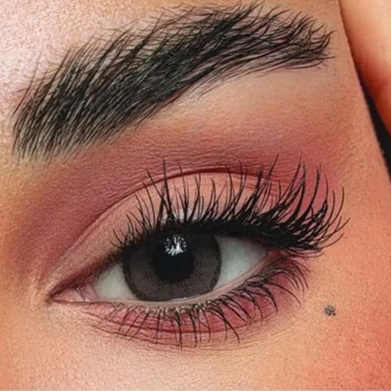[SCH0100100] عدسات لاصقة ملونه من امارا- شاي