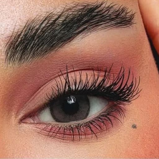[SCH0100100] عدسات لاصقة ملونه من امارا- شاي