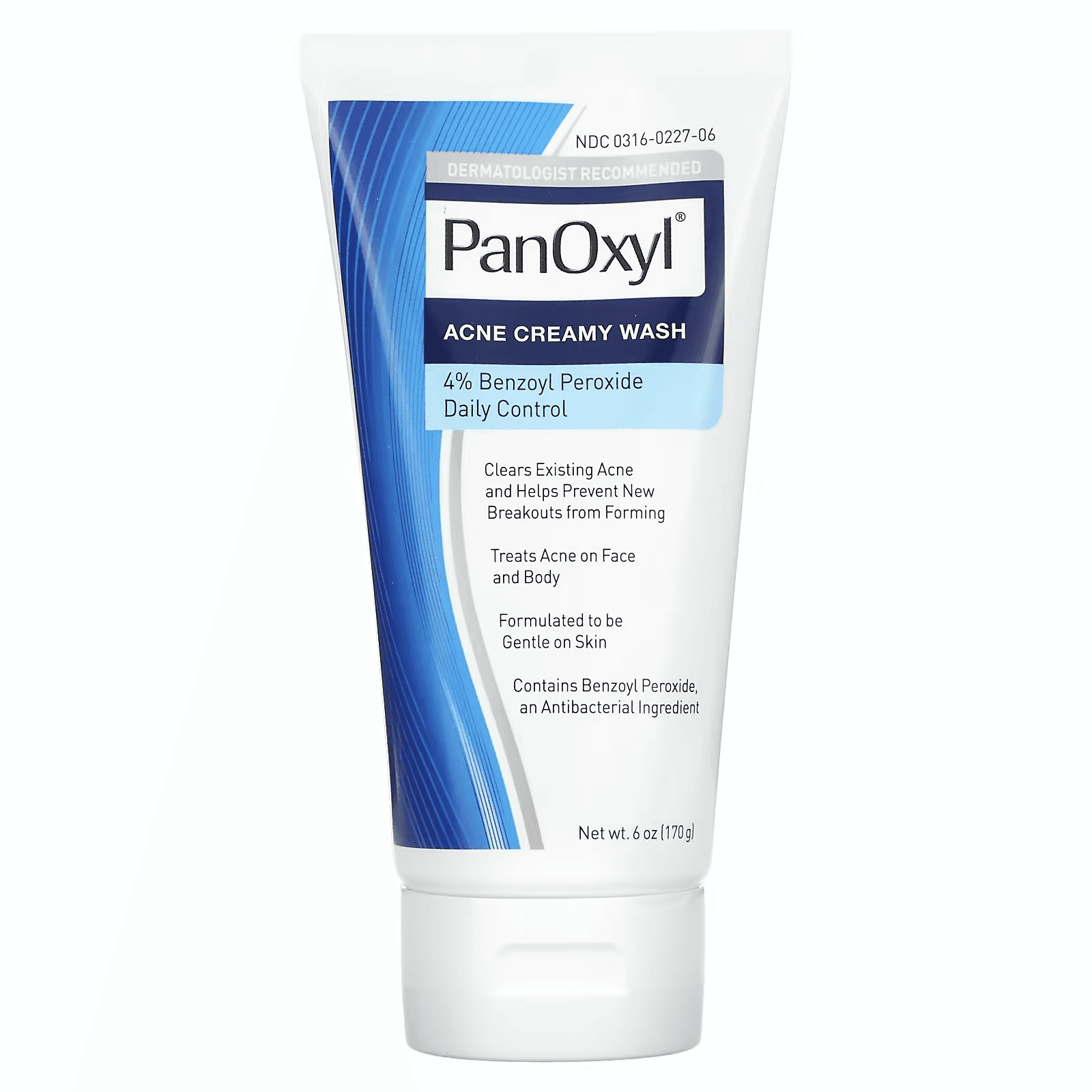 غسول كريمي لحب الشباب بانوكسيل 170 جرام PanOxyl 4%