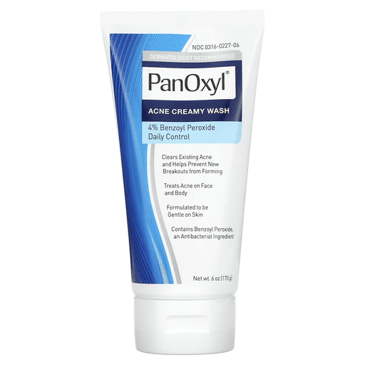 غسول كريمي لحب الشباب بانوكسيل 170 جرام PanOxyl 4%