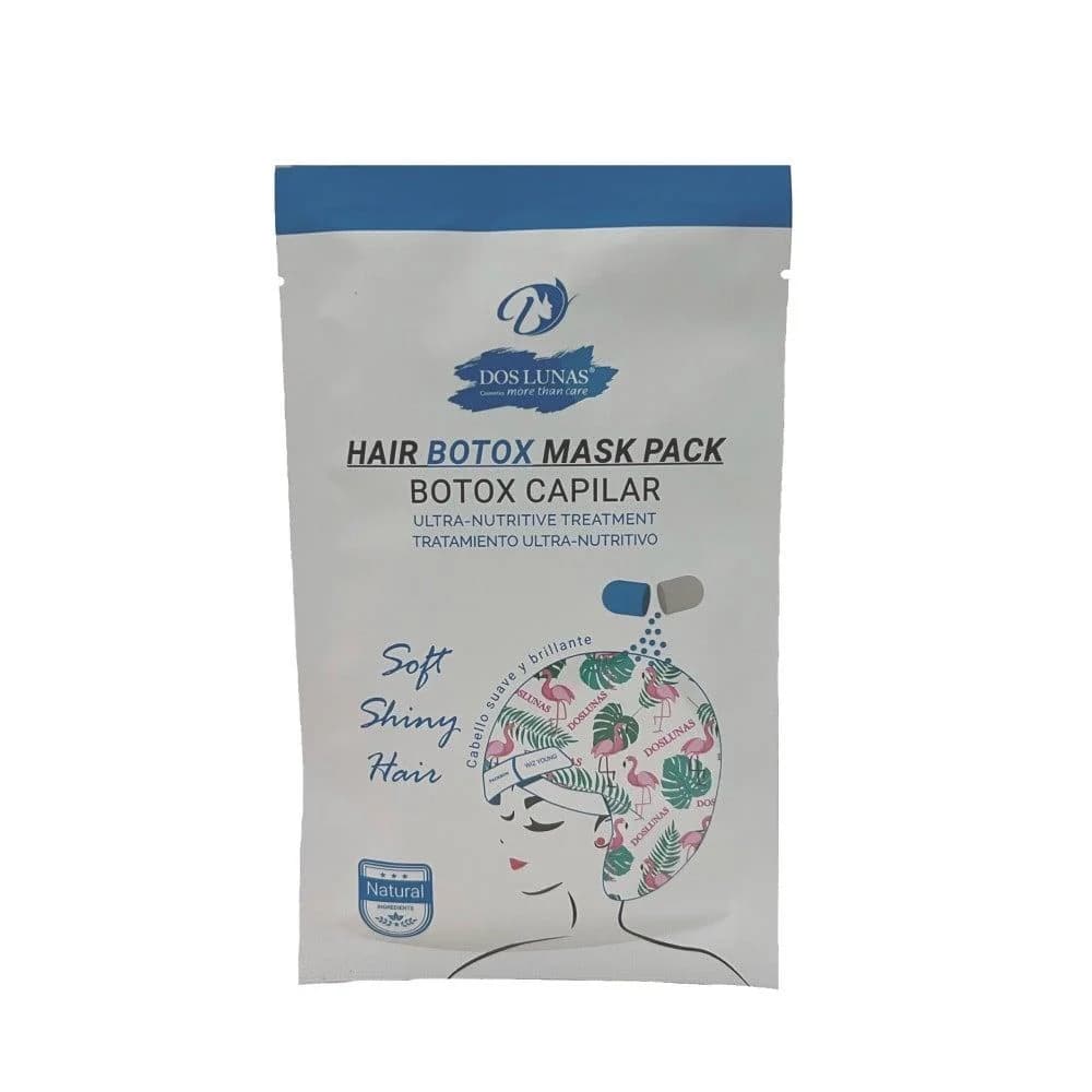 Dos Lunas Hair Botox Mask Cap Blue 45 g