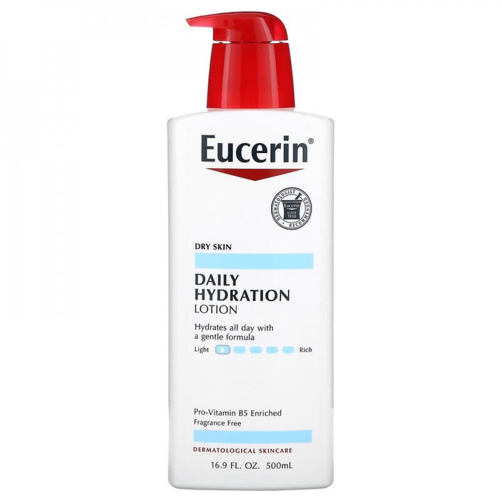 لوشن الترطيب اليومي  من يوسرين، خال من العطور،500 مل Eucerin