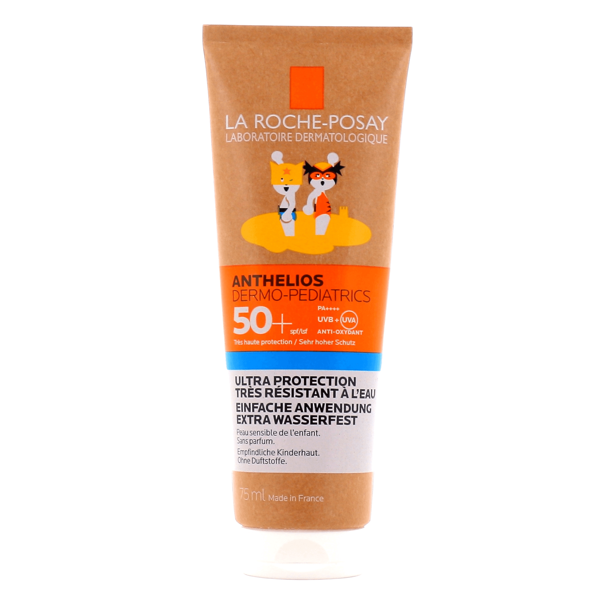 واقي شمس أنثيليوس ديرمو-كريم مرطب للاطفال +SPF 50 من لاروش بوزيه