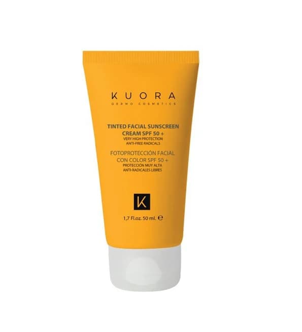 [8470001569721] واقي شمس ملون للوجه SPF 50+ - من كورا 50 مل